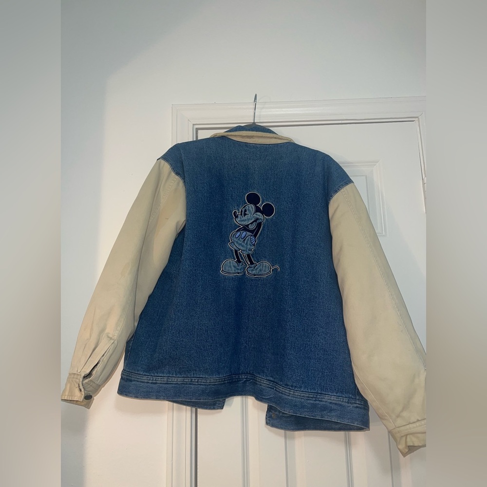 Vintage Disney Store Varsity Letter Jacket Mickey Sz medium - Picture 2 of 11